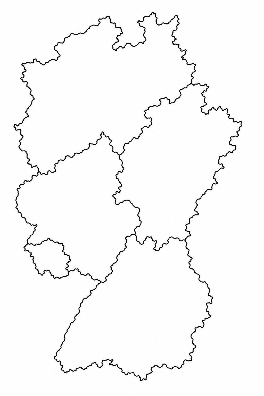 Karte der Orte und Ortslagen namens Hammerstein in Deutschland