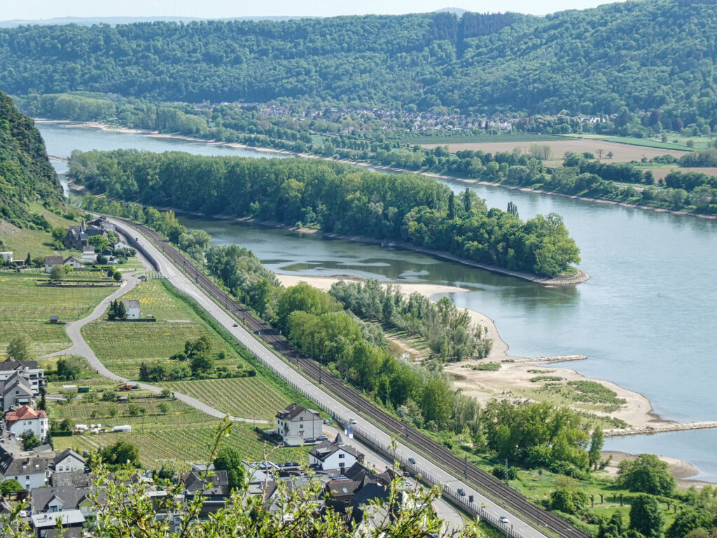 Hammersteiner Werth am Rhein bei Hammerstein